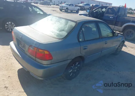 2000 Honda Civic Value Package from USA, damaged, VIN 2HGEJ6618YH539836